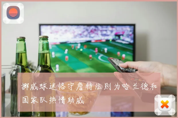 挪威球迷恪守詹特法则为哈兰德和国家队热情助威